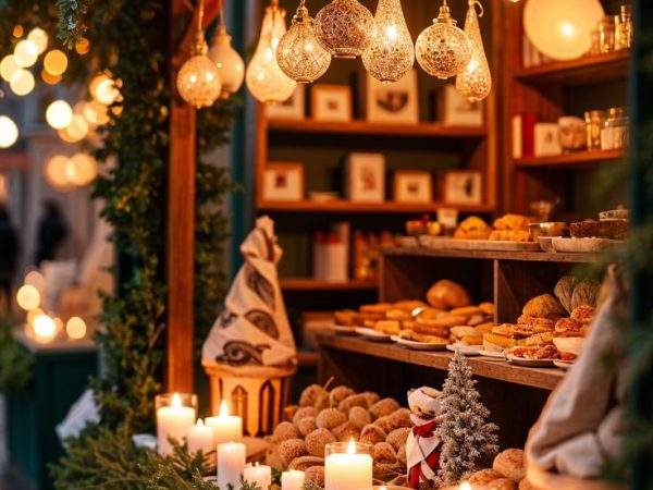 Christmas Market Decor Ideas | #Christmas #photography #Winter #candles #stylish